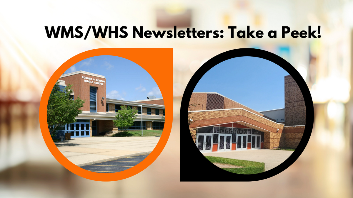 photo of wms and whs - Newsletter - Take a Peek!